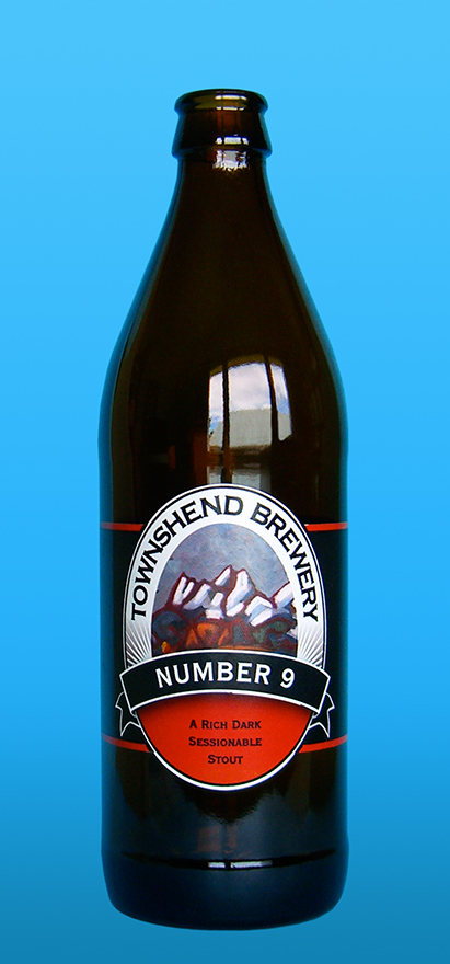 Our Beers, Townshend - Number 9 Stout, Townshend Brewery - Number 9 Stout, Townshend Brewery Number 9 Stout, Townshend Number 9 Stout